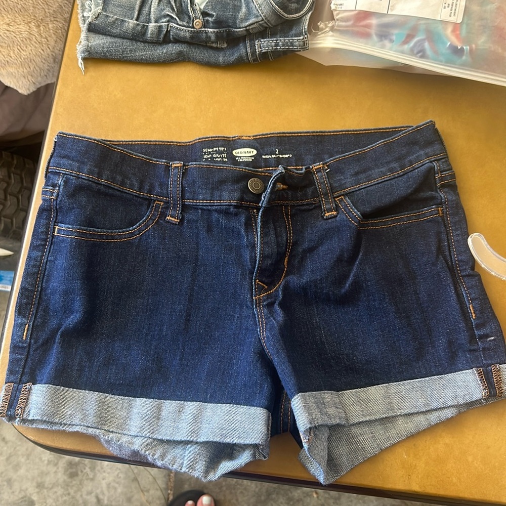 Size 2 old navy denim shorts